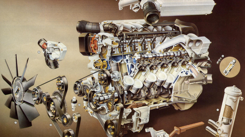 Illustration for article titled Ten engines that would make great coffee tables